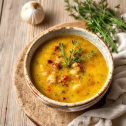 Country French Garlic Soup recipe